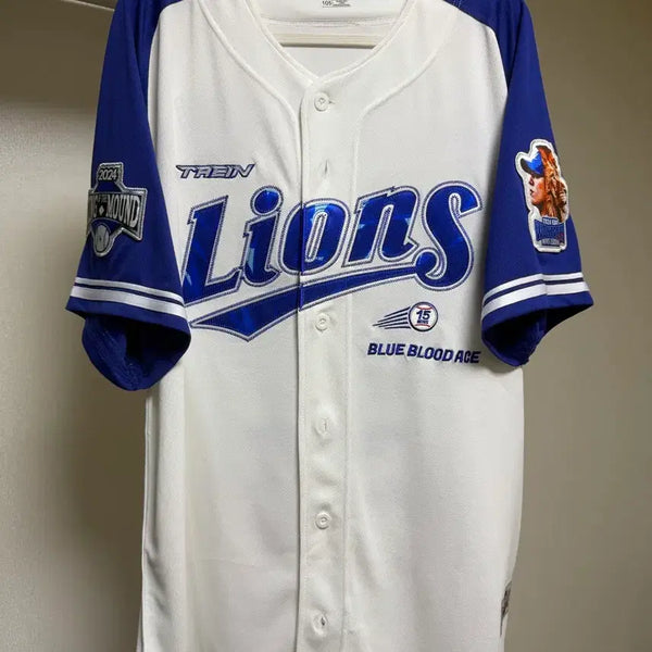 [BUNJANG] 2024 Park Kun Woo Winning Pitcher Jersey [105] / 2024 원태인 다승왕 유니폼 [105]