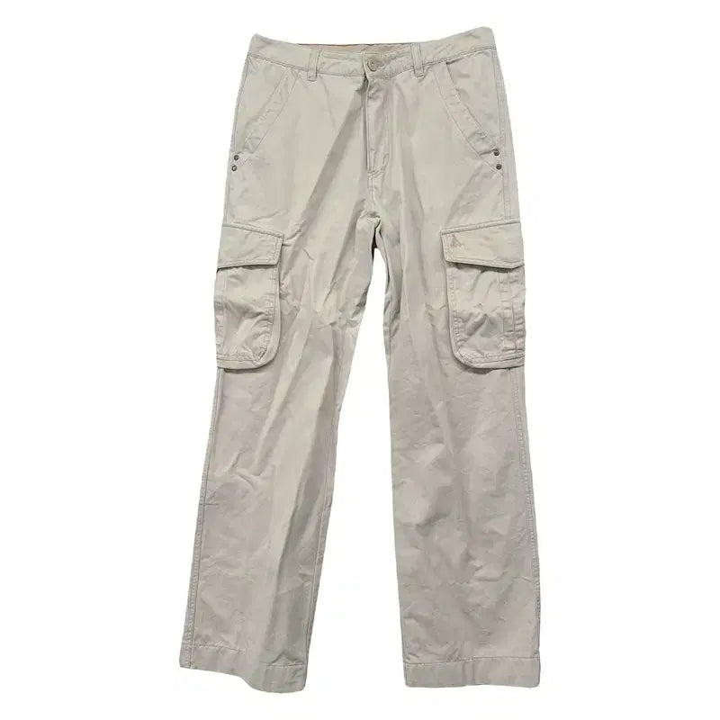 [BUNJANG] Beanpole Vintage Cargo Pants Beige / 빈폴 베이지 빈티지 카고 바지 82-97