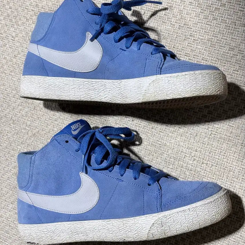 [BUNJANG] Nike Blazer Mid Suede Blue / 나이키 블레이저 미드 스웨이드 블루