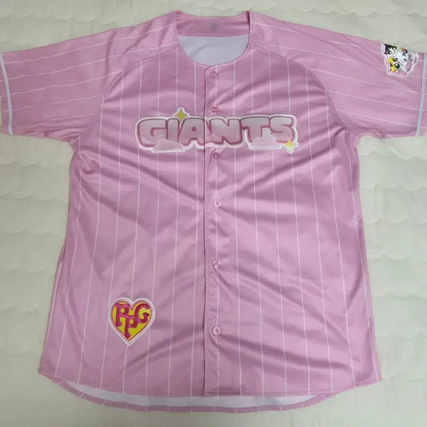 [BUNJANG] Lotte Giants Kim Jin-wook Powerpuff Girls Jersey (Size 120/4XL) / [설명필독] 롯데 자이언츠 파워퍼프걸 김진욱 마킹 120