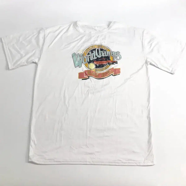 [BUNJANG] World Champs Printed Short Sleeve T-Shirt / World Champs 프린팅 반팔