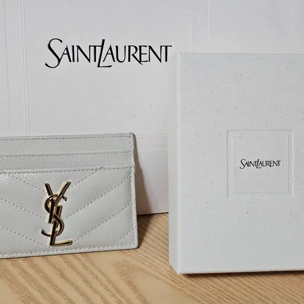 [BUNJANG] Saint Laurent Card Holder / (정품) 생로랑 카드지갑
