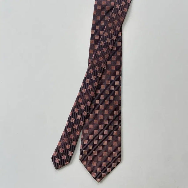 [BUNJANG] Yves Saint Laurent (YSL) 100% Silk Necktie / 입생로랑(YSL) 명품 정품 넥타이