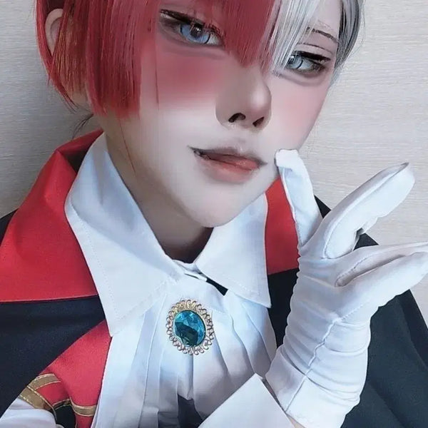 [BUNJANG] My Hero Academia Shoto Todoroki Halloween Vampire Cosplay Costume / 나히아 나의 히어로 아카데미아 쇼토 할로위 뱀파이어 코스프레