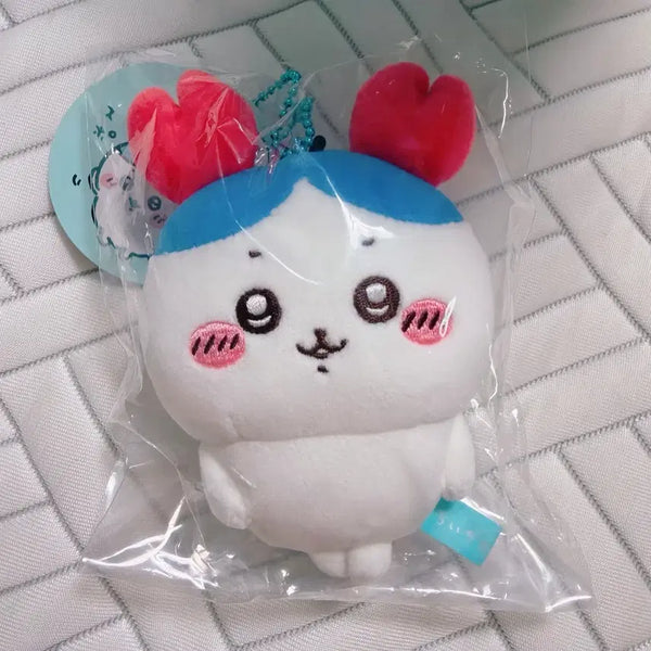 [BUNJANG] Chiikawa Hachiware Crab Mascot Keyring Plush / 치이카와 하치와레 카니 꽃게 마스코트 키링 인형