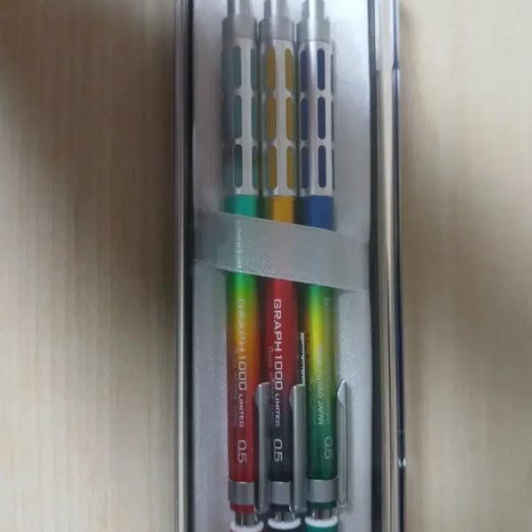 [BUNJANG] Pentel Graph 1000 Limited Edition 0.5mm 3-Piece Set / 펜텔 그래프 1000 리미티드 9 3개 일괄로 팔아요