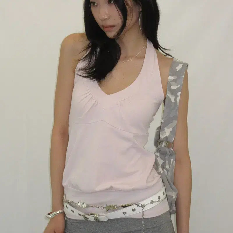 [BUNJANG] Dimanche Rosy Top (Pink) / 디망쉬 Rosy Top (pink)