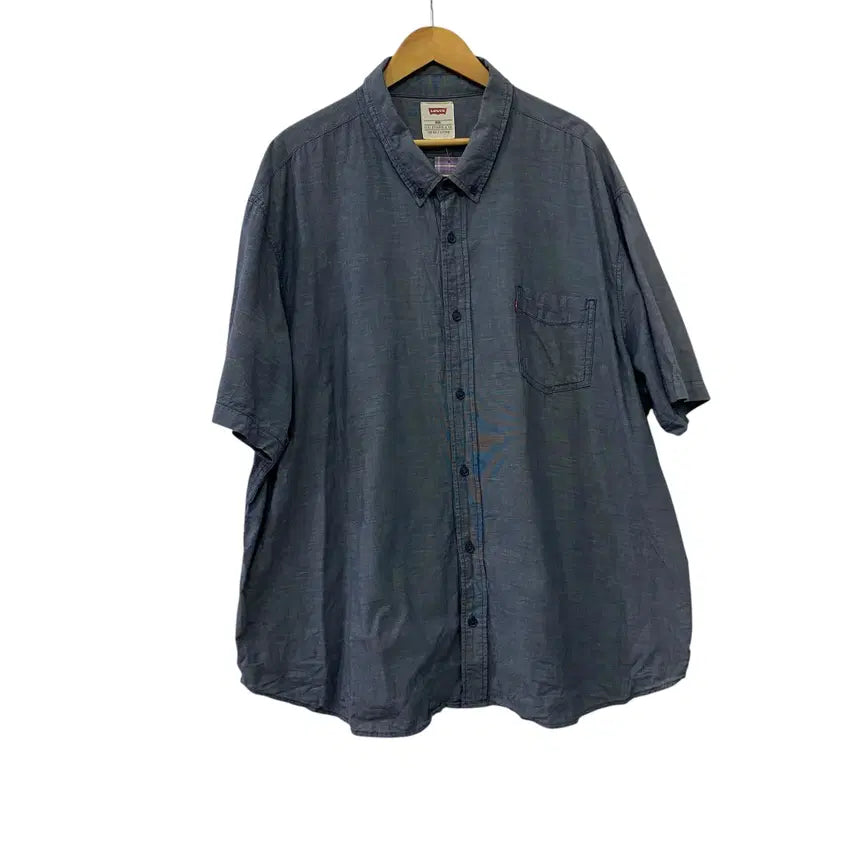 [BUNJANG] Levi's Logo Short Sleeve T-Shirt (4XL) / A577. 리바이스 로고 반팔셔츠(4XL)