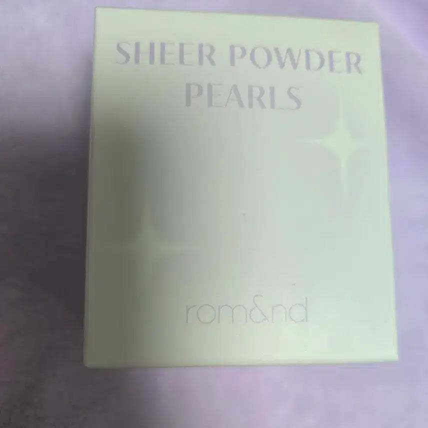 [BUNJANG] Rom&nd Sheer Bead Powder 01 Gleamy Veil / 롬앤 쉬어 구슬 파우더 01 글리미 베일