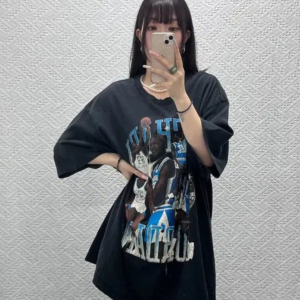 [BUNJANG] Jordan Flight Essentials Graphic Printing T-Shirt XL / 조던 플라이트 에센셜 그래픽 프린팅 반팔티 110 C13399