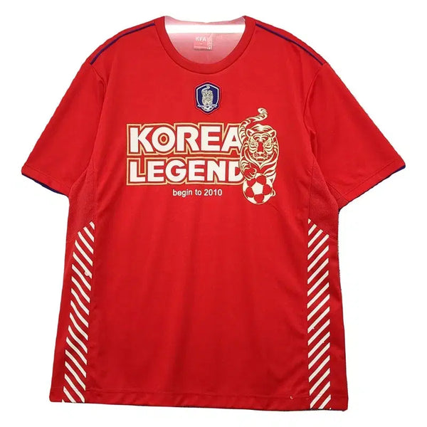 [BUNJANG] KFA National Team Printing Red T-Shirt Size 100 / KFA 국가대표 월드컵 프린팅 레드 반팔티 100
