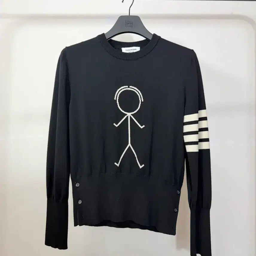 [BUNJANG] Thom Browne Fine Merino Wool Knit / 톰브라운 파인 메리노울 니트