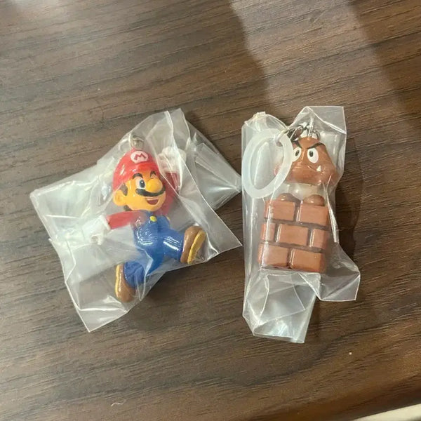[BUNJANG] Super Mario Majirushi Gacha Keyring Bundle Set / (일괄) 슈퍼마리오 메지루시 가챠 키링 마리오 굼바
