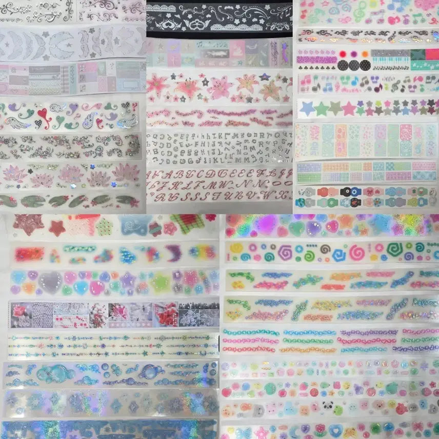 [BUNJANG] Stickers Kiss-Cut Masking Tape / (키스컷 마테띵) st2krs 스티커스 키스컷 마스킹테이프 띵 다꾸