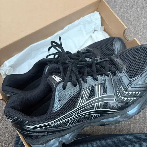[BUNJANG] ASICS Gel-Kayano 14 Black Pure Silver (285mm) - Like New / 아식스 젤카야노 14 블랙 퓨어 실버 285 사이즈 거의 새 상품