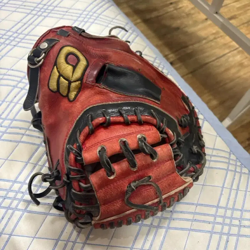 [BUNJANG] 10 Ten Catcher's Mitt Red / 원에이티 포수 미트 레드