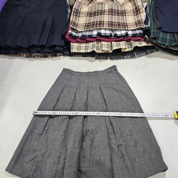 [BUNJANG] Used School Uniform Skirt Size 68 / 중고 교복치마 사이즈 68
