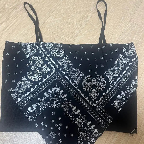 [BUNJANG] Paisley Camisole / 페이즐리 나시