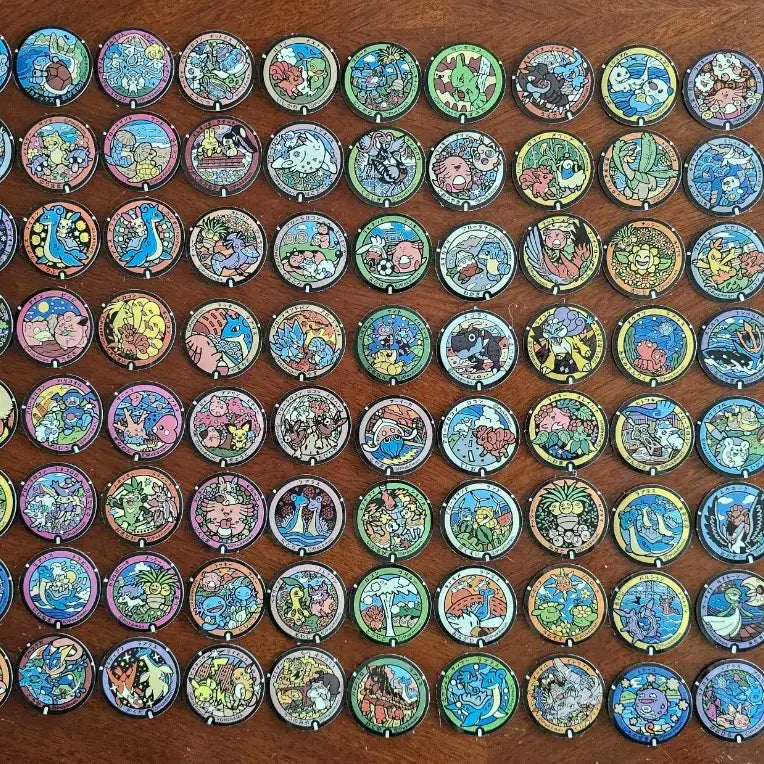 [BUNJANG] Pokemon POKEFUTA Piece Sticker Set / 포켓몬 포케후타 조각 스티커 판매합니다.