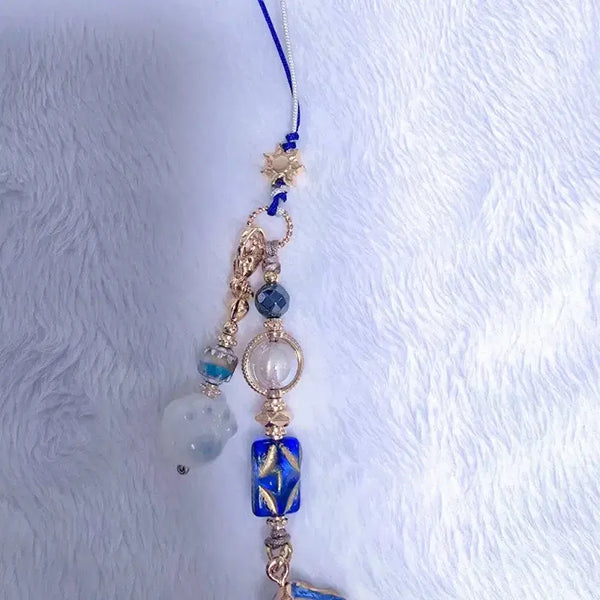 [BUNJANG] Honkai Star Rail Fei Non Gemstone Bracelet / 붕괴 스타레일 파이논 테마 원석 키링