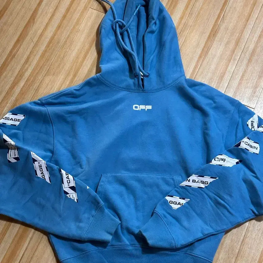 [BUNJANG] Off-White Hoodie / 오프화이트 후드
