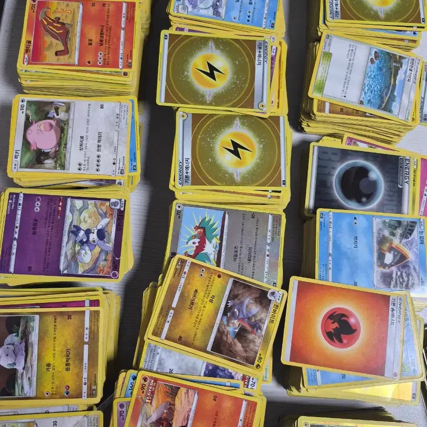 [BUNJANG] Pokemon XY Sun & Moon Unused Card Collection 100-Card Bundle / 포켓몬 카드 XY 썬문 소실 일반카드 도감작용 100장 묶음
