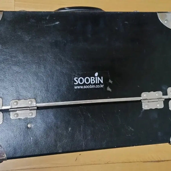 [BUNJANG] SOOBIN 3-Tier Makeup Box with Accessories / 3단 메이크업 박스