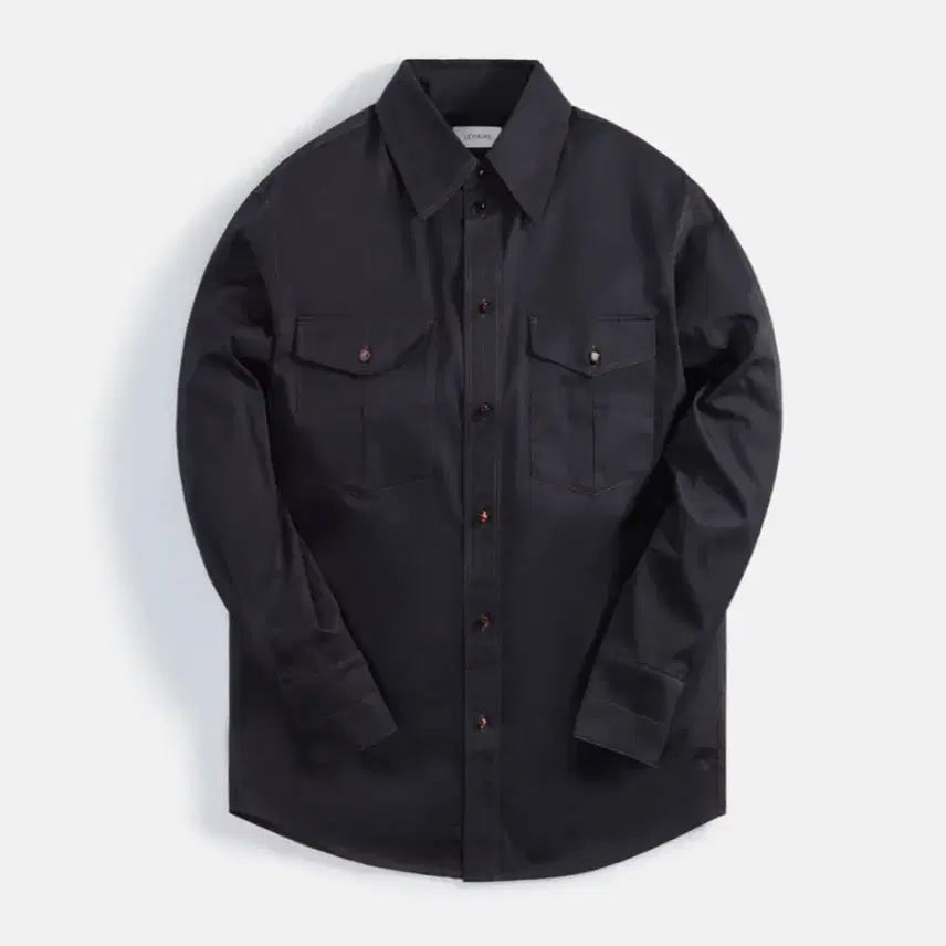 [BUNJANG] Lemaire Western Shirt Black 50 (23FW) / 르메르 웨스턴 셔츠 23FW 50사이즈