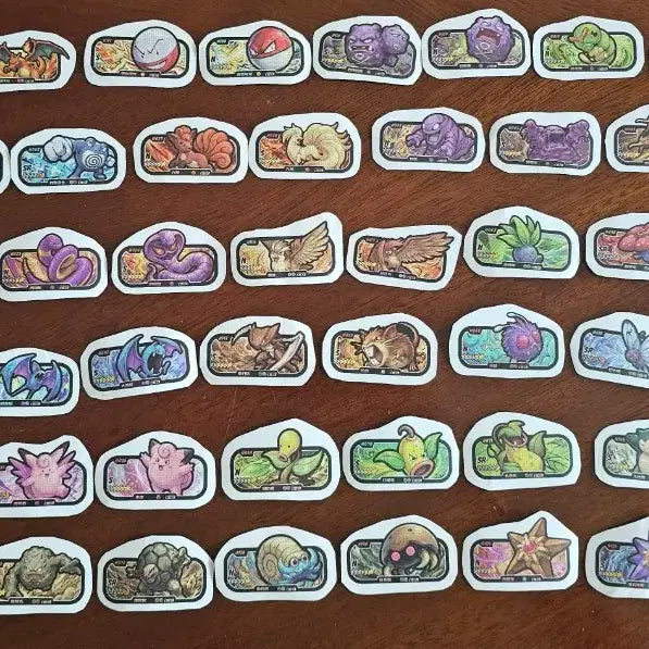 [BUNJANG] Pokemon Sticker Set / 포켓몬 조각 스티커 판매합니다.