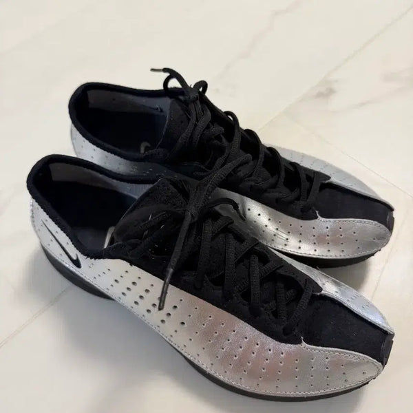 [BUNJANG] Nike Air Superfly Metallic Silver/Black Sneakers / 나이키 에어 슈퍼플라이 메탈릭 실버/블랙
