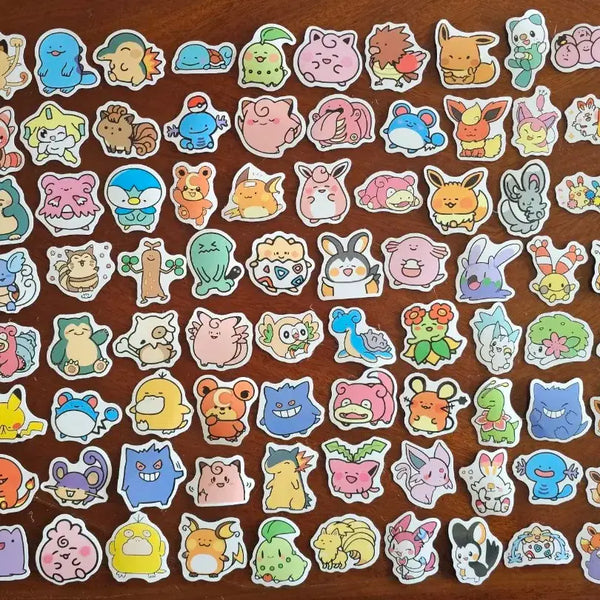 [BUNJANG] Pokemon Ditto Fragment Stickers / 포켓몬 메타몽 조각 스티커 판매합니다.