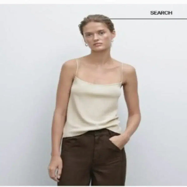[BUNJANG] Massimo Dutti Knit Tank Top / 마시모두띠 니트 탑 나시