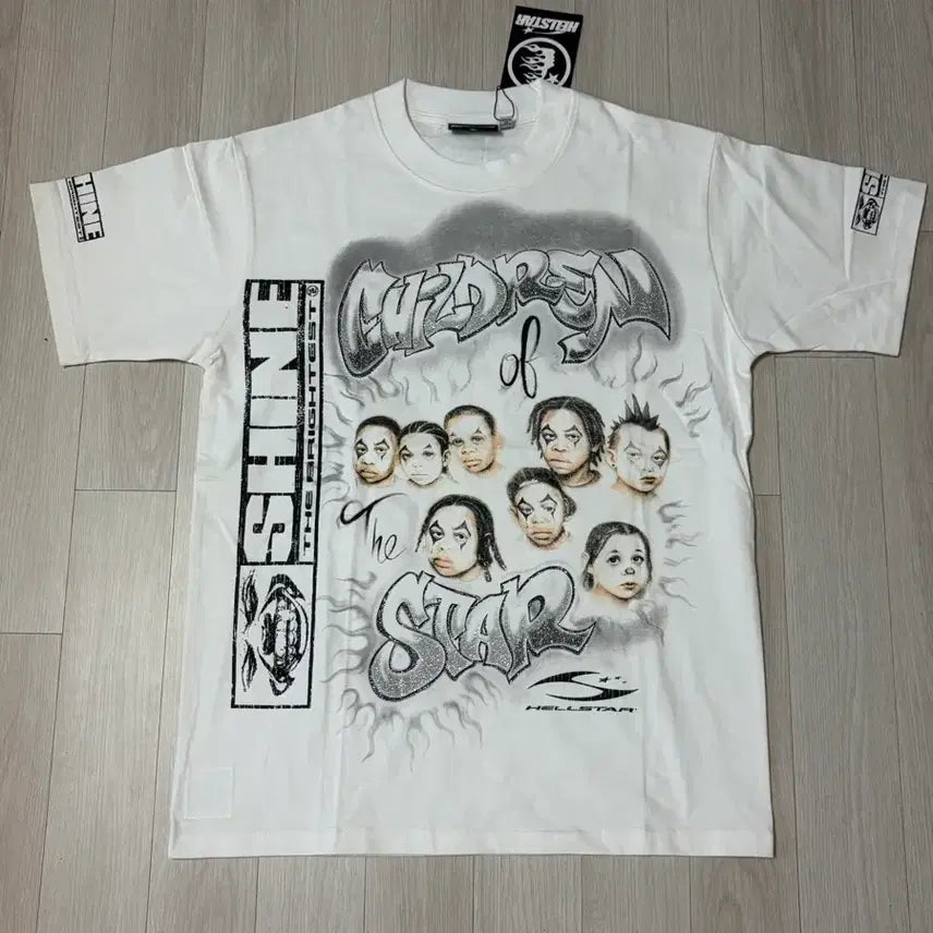 [BUNJANG] Hellstar T-shirt M / Hellstar 헬스타 반팔티 M 새상품