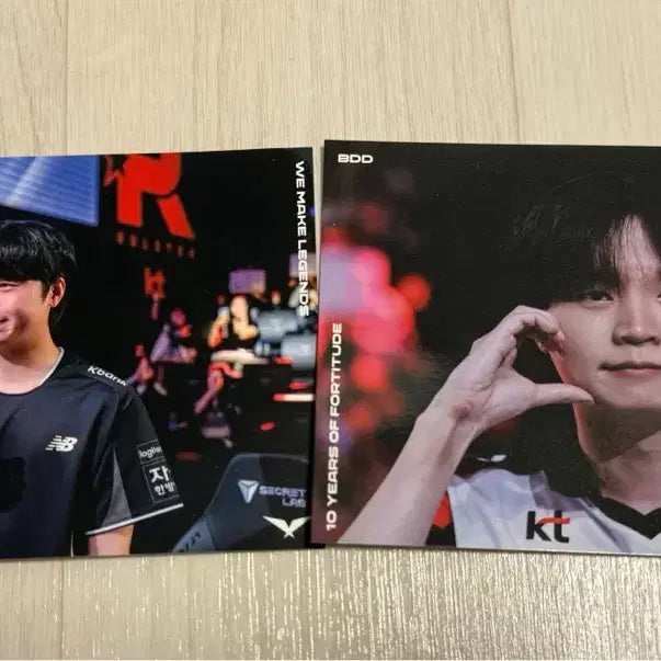 [BUNJANG] Bdd LCK 10th Anniversary Photocard / 비디디 lck 10주년 사진