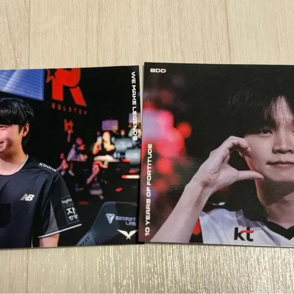 [BUNJANG] Bdd LCK 10th Anniversary Photocard / 비디디 lck 10주년 사진