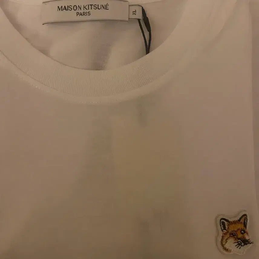 [BUNJANG] Maison Kitsuné T-shirt White XL / 메종키츠네 반팔티 화이트 XL