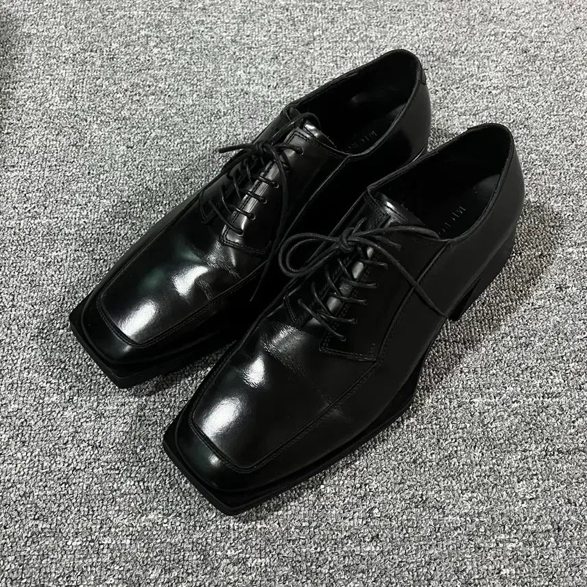 [BUNJANG] Microday Stingray Derby Shoes Black / 마이크로데이 스팅레이 더비 275 (1회 착용)