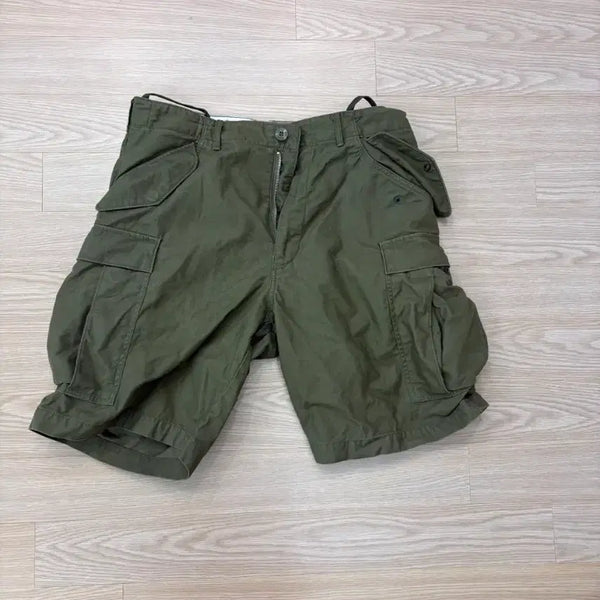 [BUNJANG] Waiper M65 Shorts Olive / [M] 웨이퍼 waiper M65 반바지 올리브드랩