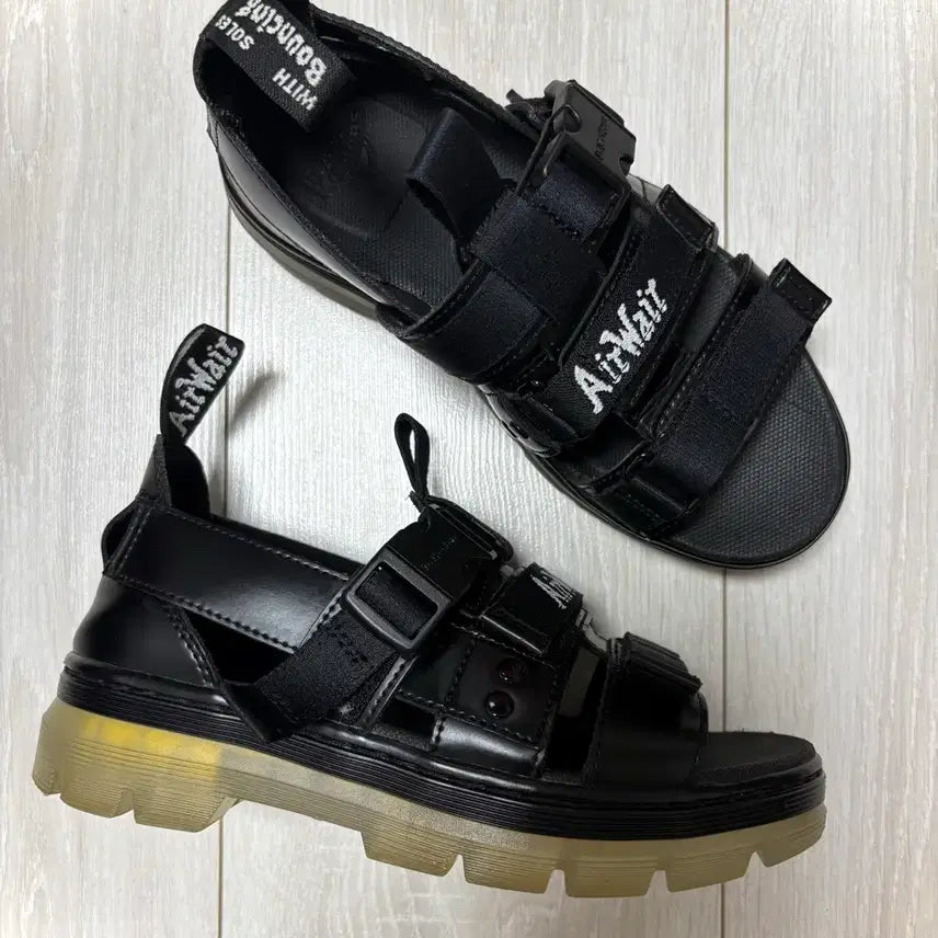 [BUNJANG] Dr. Martens Pearson Iced Black Sandals / DR. MARTENS 샌들 닥터마틴