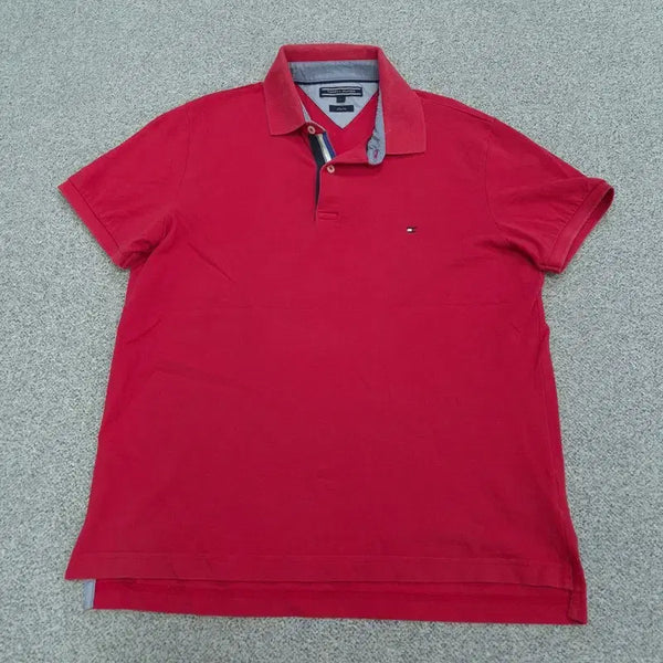 [BUNJANG] Tommy Hilfiger Short Sleeve Polo Shirt L / L 타미힐피거 반팔 카라티 | 0727C48