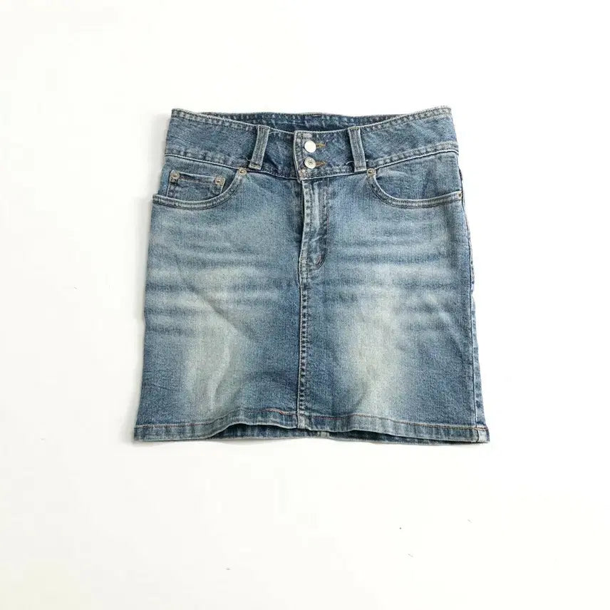 [BUNJANG] Denim Mini Skirt / 데님 미니 스커트