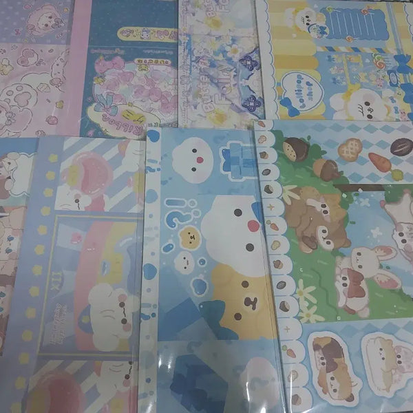 [BUNJANG] Wrapping Paper Set (8 Sets) / 포용 랩핑지 8세트