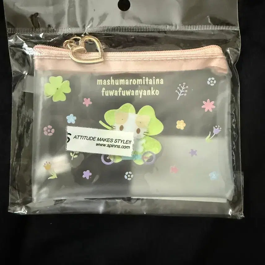 [BUNJANG] Sanrio Marshmallow Mini Clear Pouch / 산리오 마슈마로 미니 클리어 파우치