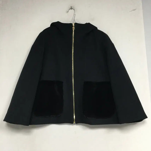 [BUNJANG] 24 New Arrival Mojo.S.P.E.N. Cashmere Jacket with Mink Pockets / 24 모조에스핀 밍크포켓 캐시미어 자켓 55