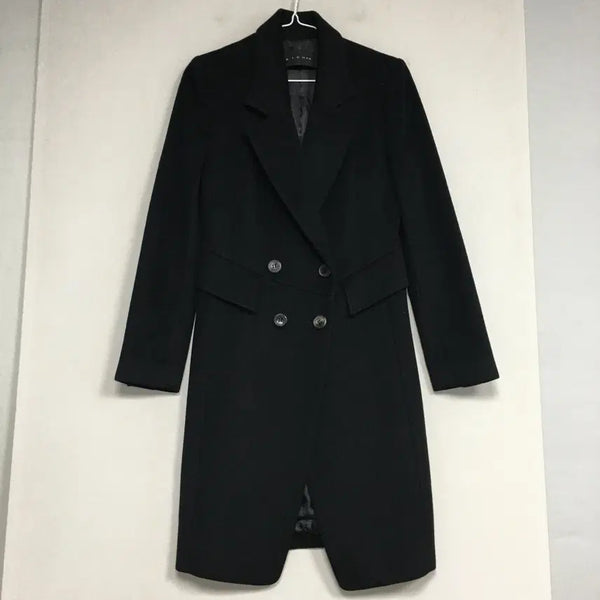 [BUNJANG] MICHAA Cashmere 100% Long Double-Button Coat / MICHAA 미샤 캐시미어 100 코트 85