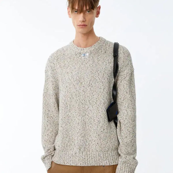 [BUNJANG] Ader Error Genti Knit Oatmeal XL / [XL] 아더에러 genti 니트 오트밀