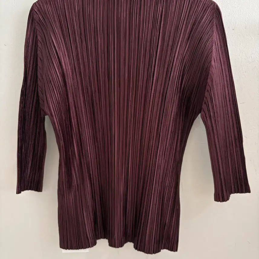 [BUNJANG] Pleats Please Deep Purple Top / 플리츠 플리즈 탑