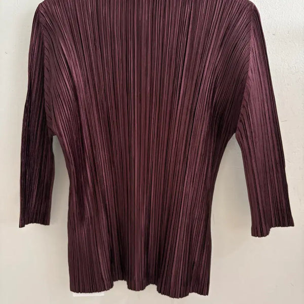 [BUNJANG] Pleats Please Deep Purple Top / 플리츠 플리즈 탑
