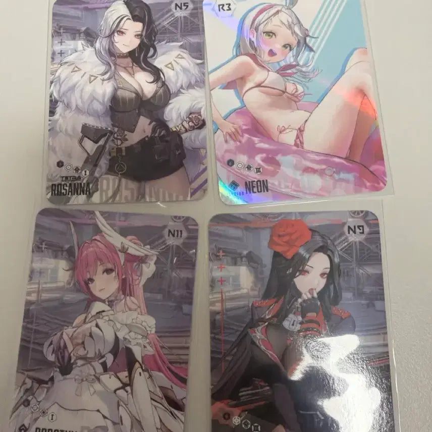 [BUNJANG] NİKE AR Card 4-Card Bundle Set / 니케 ar 카드 4장 일괄