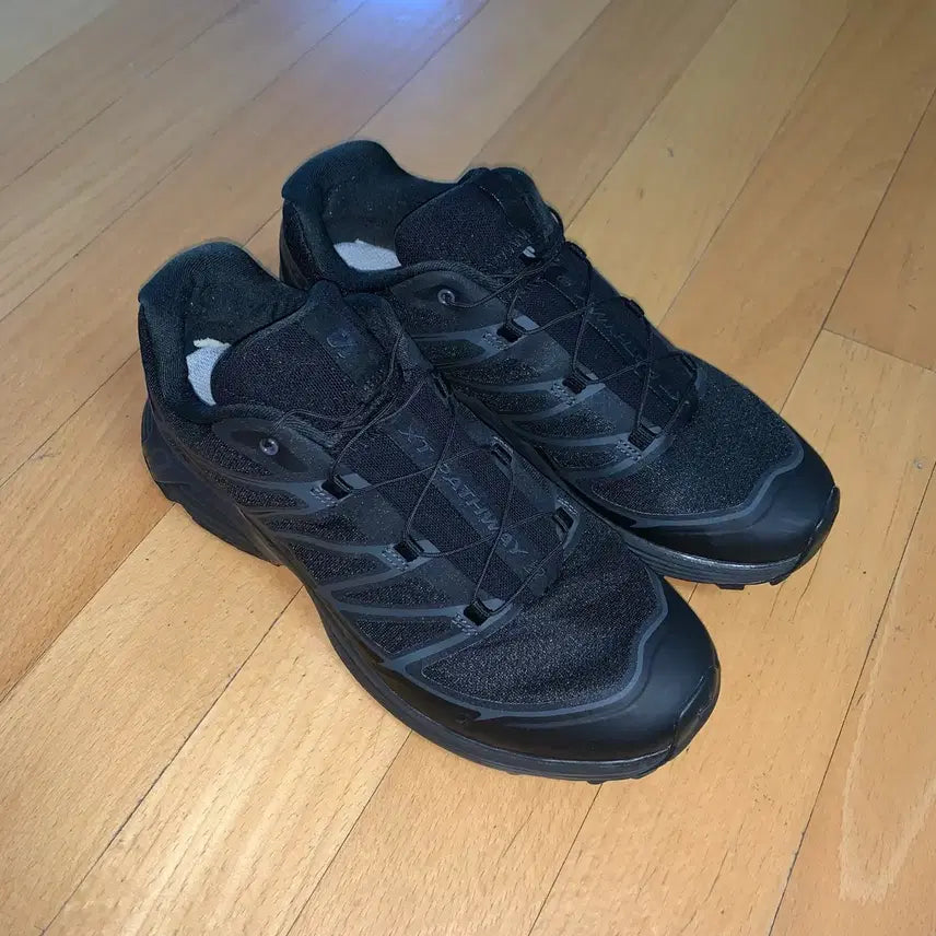 [BUNJANG] Salomon XT-Pathway 2 Black Sneakers / 살로몬 XT-패스웨이 2 블랙 260